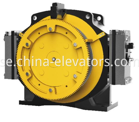 Passenger Elevator PM Gearless Traction Machine 